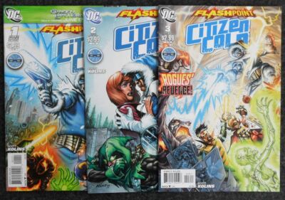Flashpoint - Citizen Cold Nr. 1-3 - DC Comics USA - Zustand 1