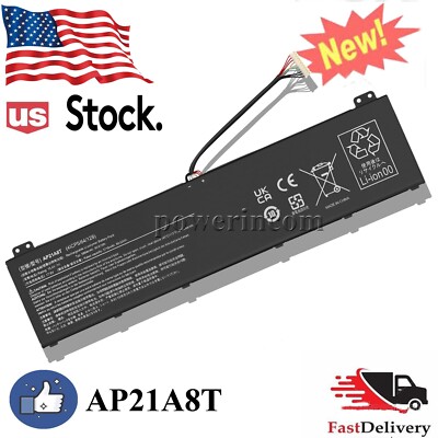New AP21A8T Laptop battery for Acer predator helios 300 ph315-55