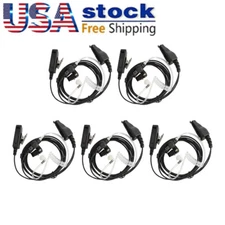 PTT Mic Earpiece Headset For TK2180 TK3180 TK5210 NX411 NX200 NX300 NX410 radio