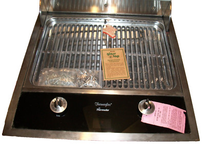 Theraglas by Thermador Electric Built In Cooktop BBQ Grill Never used (TR64)