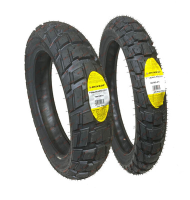 Dunlop 90/90-21 150/70-17 Tire Set Trailmax Raid Dual Sport Front