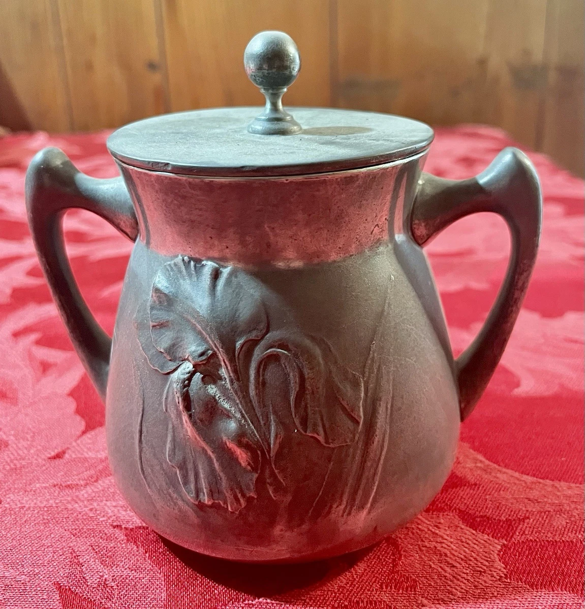 ドイツ　アンティーク　カイザージンKAYSERZINN虫と花彫金プレート547g Kayserzinn In Collectible Pewter Metalware for sale | eBay