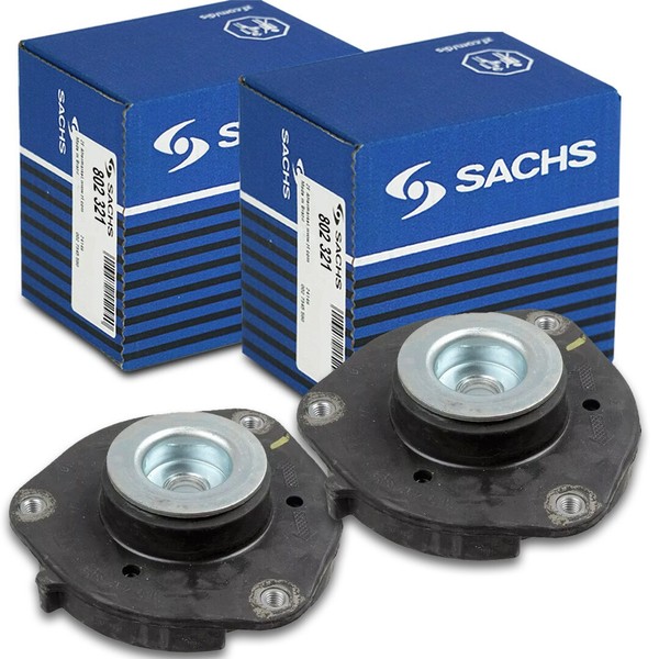 2X Sachs Domlager Federbeinlager Vorne Vw Golf 6 Passat B6 Skoda Audi A3 Q3 Seat-image