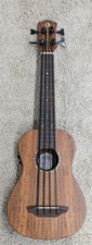 Luna UKE BARI BASS KOA Acoustic Electric 4-String Bari-Bass Ukulele with Gig Bag