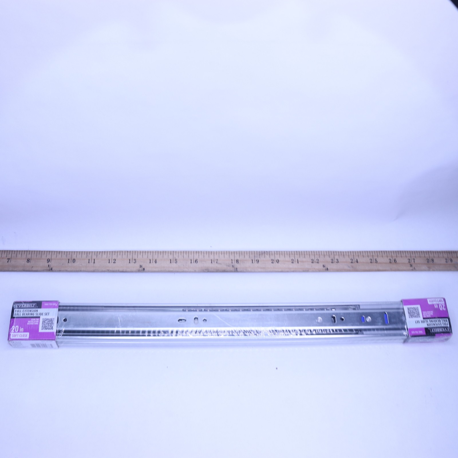 (Pair) Everbilt Soft-Close Full Extension Ball Bearing Drawer Slides