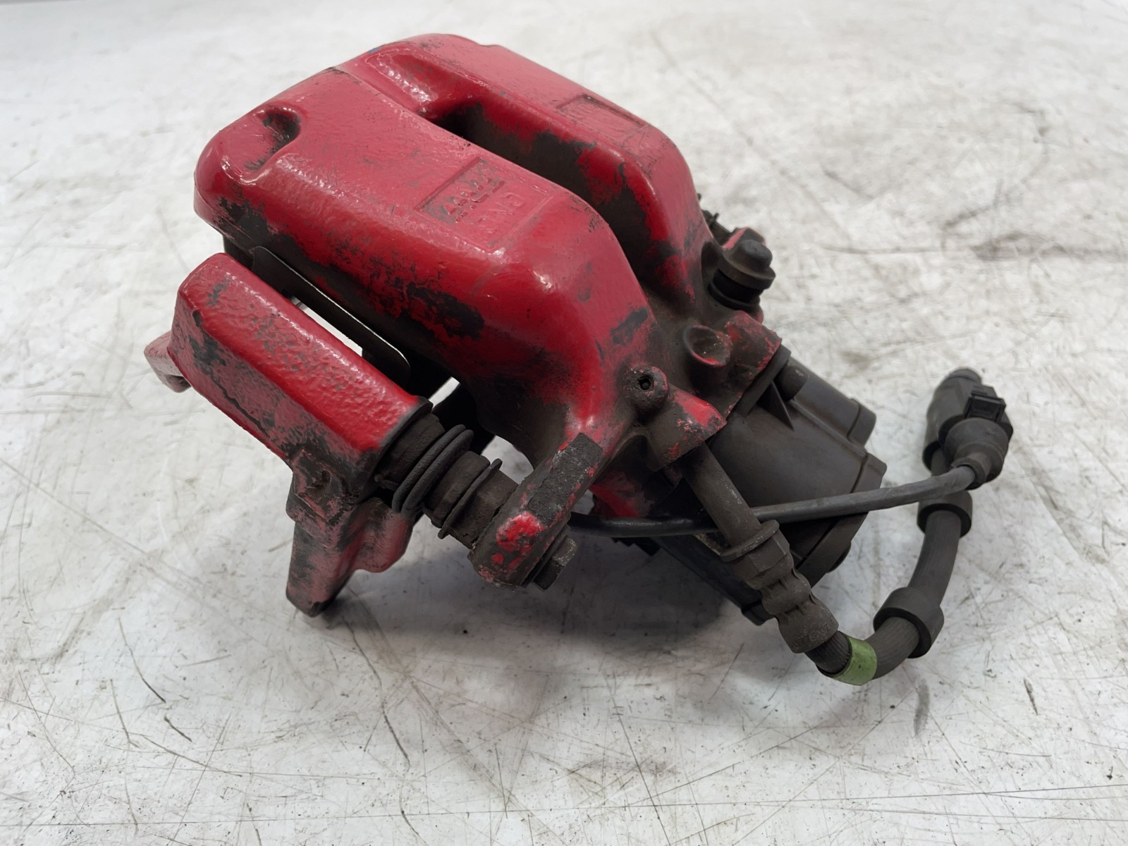 ✅ 12-18 OEM Bentley Continental GT Rear Left Driver Side Brake Caliper Red
