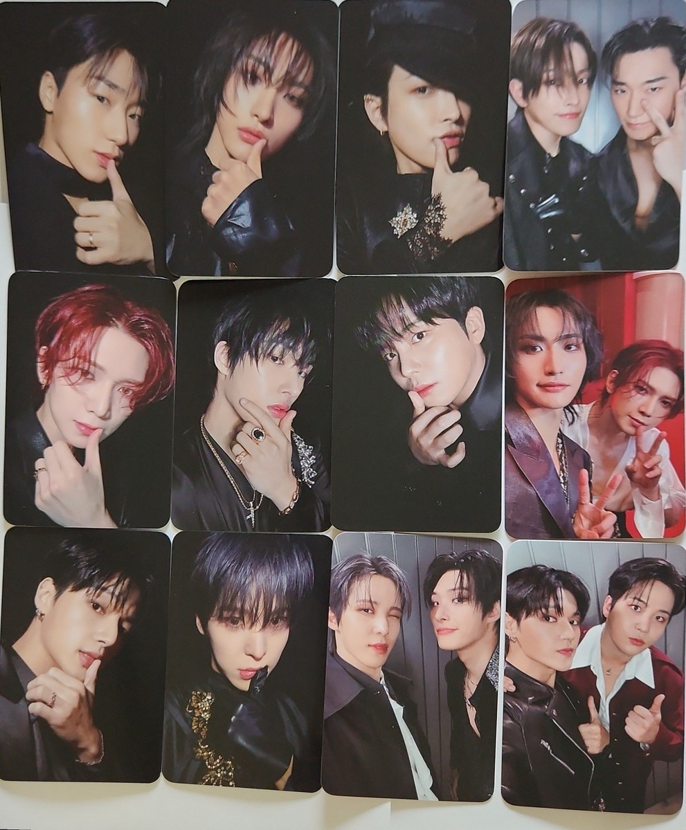 ATEEZ pre photocard 12 ALBUM GOLDEN HOUR Part3 In Your Fantasy