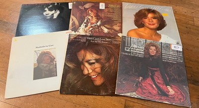 LOT of 6 Vintage VIKKI CARR LP s For All We Know Canta En Espanol