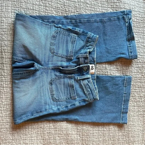 SO New Without Tags Patch Pocket Jeans Girls Size 8 - Picture 6 of 8