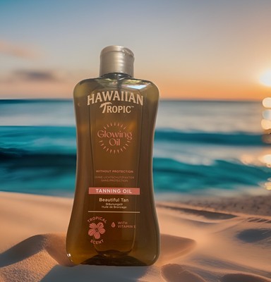 200 ml Hawaiian Tropic Tanning GLOWING Oil  ️