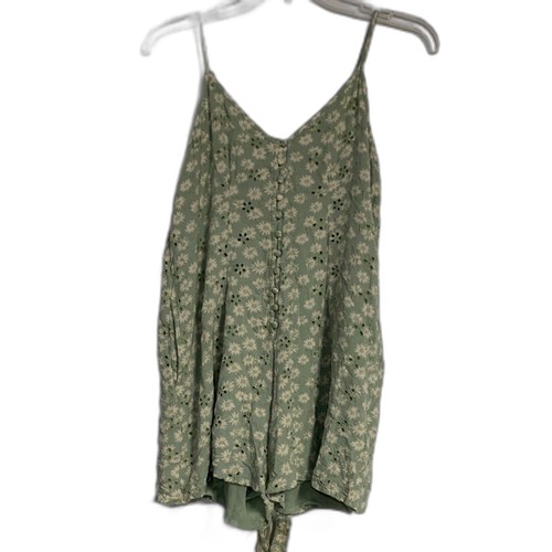 American Eagle Slip Dress XL Cowl Neck Chiffon Velvet Floral Slouchy Pink A