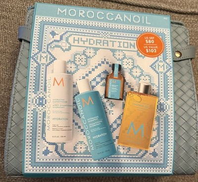 MOROCCANOIL Repair Gift Set Shampoo Conditioner Shower Gel Treatment Bag $102