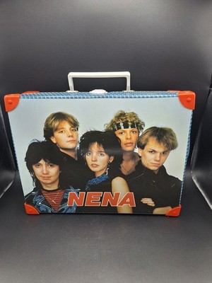 Vintage NENA Koffer 80er Jahre NDW | Kassettenkoffer OHNE INLAY | Retro Deko