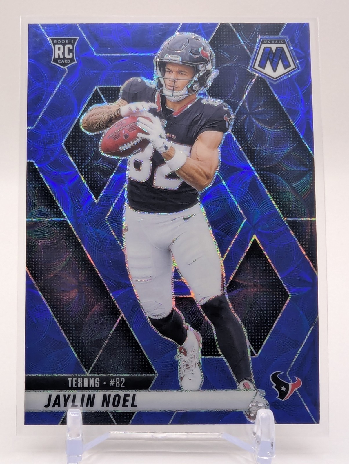 Jaylin Noel - 2025 Panini Mosaic - Blue Scope #373 - Texans - Color Match