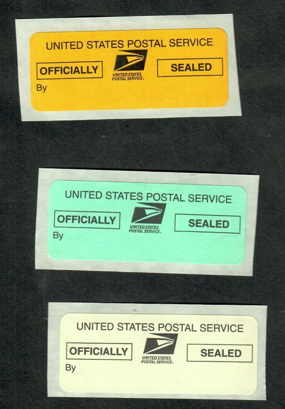 Three different mint US Official seals UNLISTED IN SCOTT CATALOG !!