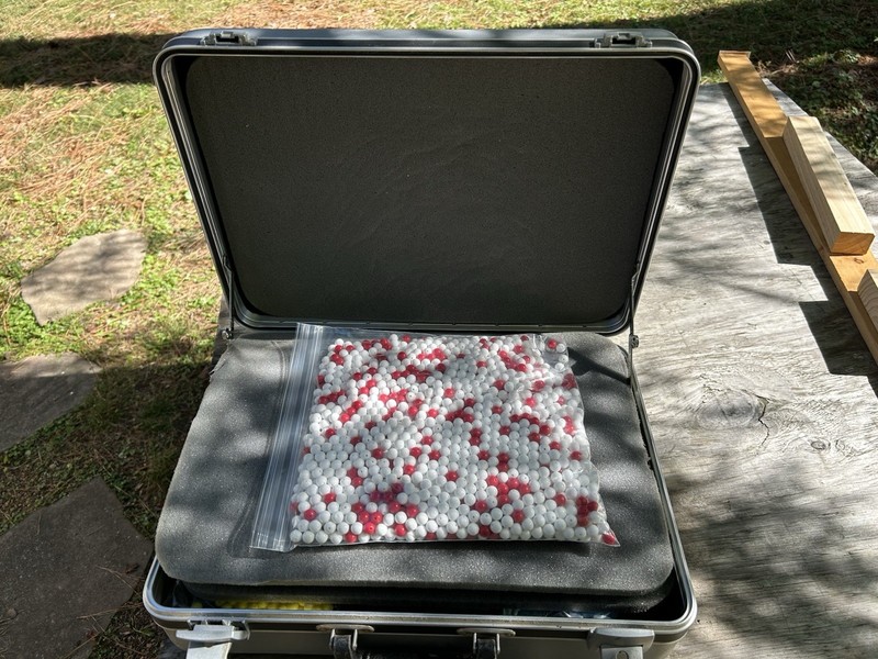 Deming Red Bead Experiment, Solid Acrylic Container w. Beads & 1 Paddle