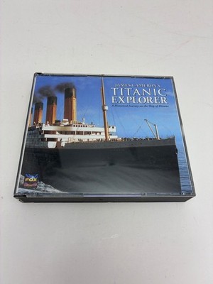 JAMES CAMERON'S TITANIC EXPLORER - HISTORICAL JOURNEY 3-DISC PC CD-ROM SET