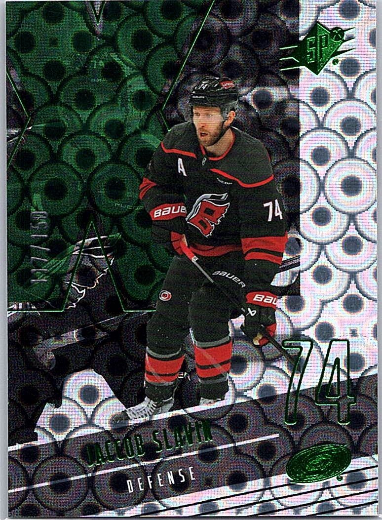 2025-26 SPx #24 Jaccob Slavin Resonance #/150