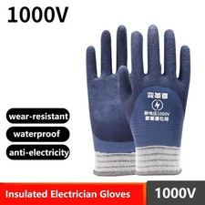 1Pair 1000V Voltage Insulated Electrician Gloves  Electrical Maintenance
