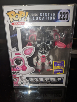 Funko Pop! Games FNAF Sister Location Funtime Foxy #223 2017 Con Exclusive