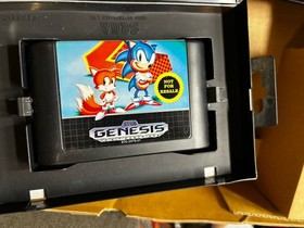 Sega Genesis Model 2 System In Original Box In Great Working Condition & Sonic 2