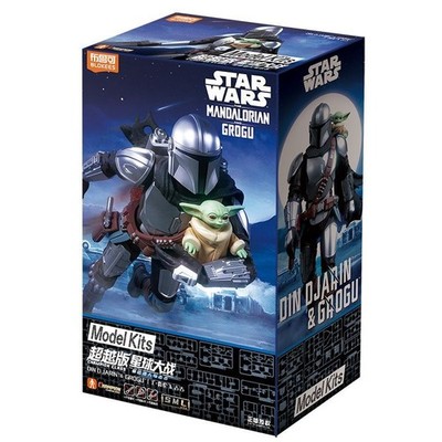 Blokees Star Wars Din Djarin Bo-Katan Asset 1/12 Scale Articulated Model Kit NEW