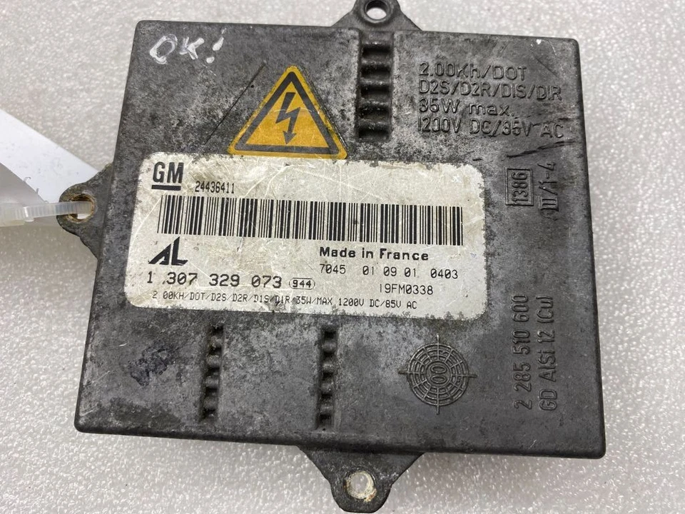 Balasto unidad de control faros xenón Opel Vectra B 2001 1307329073 - Imagen 2 de 4