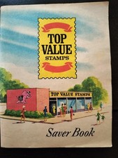 Top Value Stamps Saver Book   Partial Pages F...