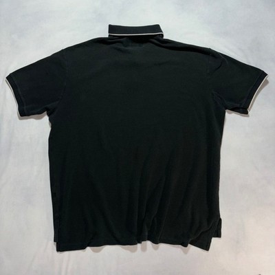 Vintage 90's Polo Sport Ralph Lauren Black Polo Shirt Men's XL