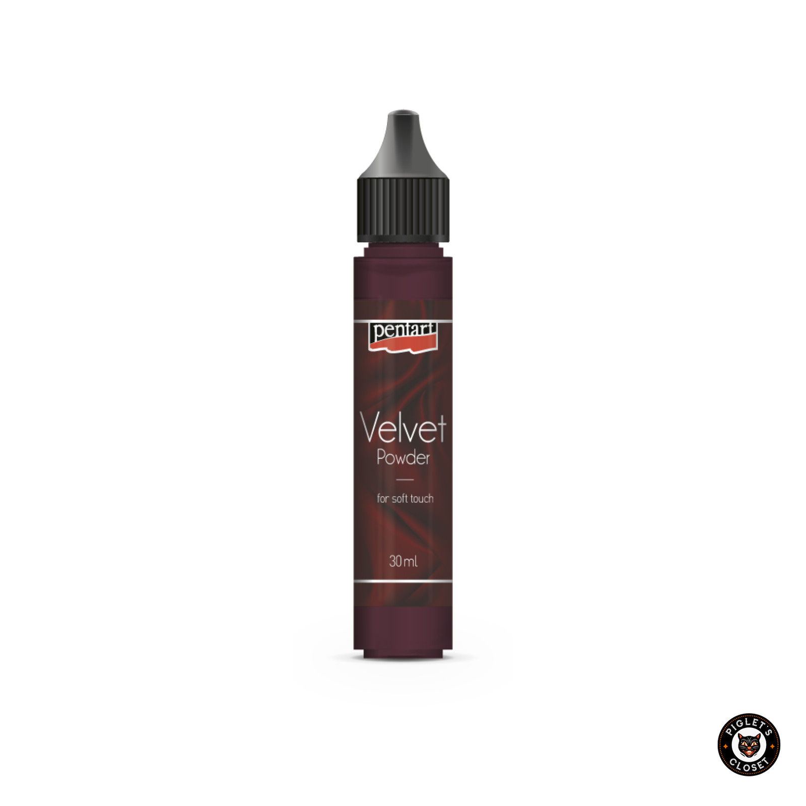 Garnet Red Velvet Powder | Pentart | Craft & Mixed Media