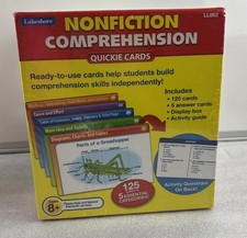 Lakeshore Nonfiction Comprehension Quickie Cards LL862
