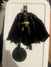 MCFARLANE TOYS DC MULTIVERSE MICHAEL KEATON 89 BATMAN CUSTOM MEZCO HEAD