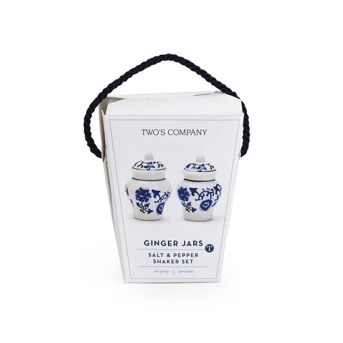 Two's Company Ginger Jar Salt and Pepper Shaker