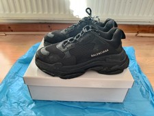 Size 7 - Balenciaga Triple S Sneaker Triple Black