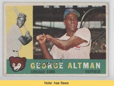 1960 Topps George Altman #259 READ 0b2