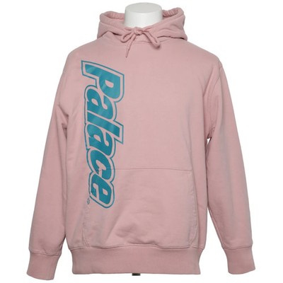 Palace, Kapuzenpullover, Größe: L, model: lowercase font hood, Pink/Blau #am5