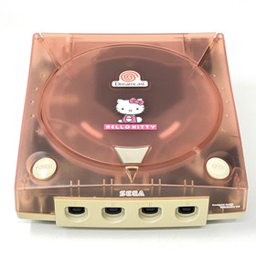 SEGA Dreamcast HELLO KITTY Pink Console region-J retro game Sanrio kawaii 0313a