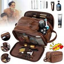 Kulturbeutel Herren - Reise Kulturtasche - wasserdichte Wasch- & Rasiertasche DE