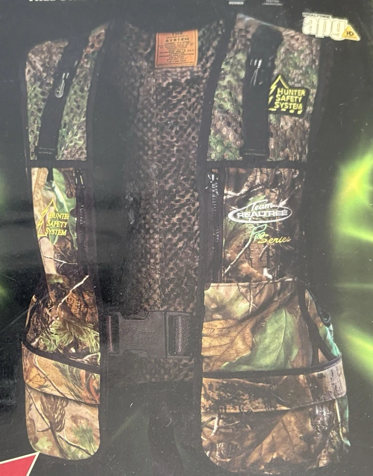 Hunter Safety System Pro Series Harness HSS600R Realtree 2X Large/3X Large New - Image 2 of 4
