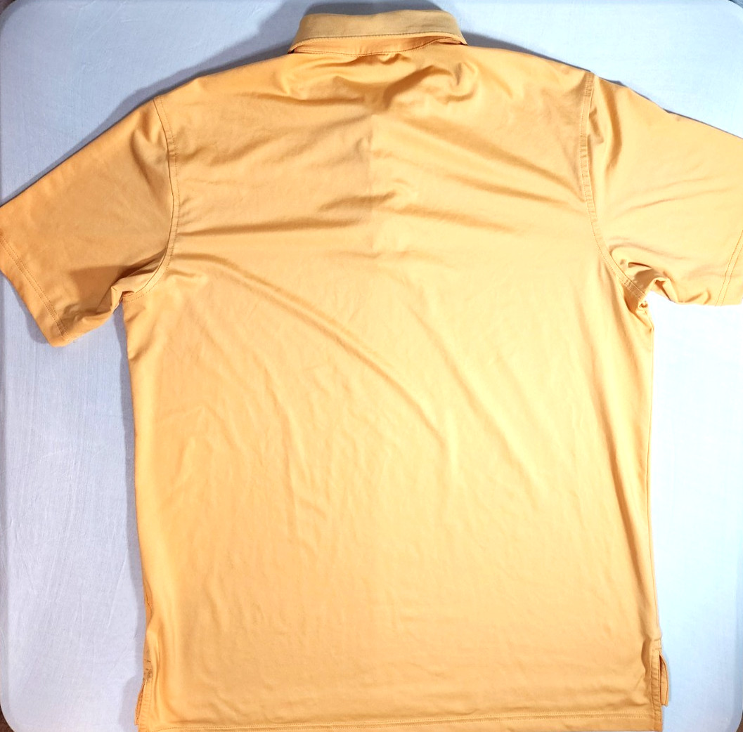 Peter Millar Summer Comfort Solid Jersey Polo Tan… - image 7