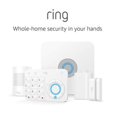 RING Alarm Wireless Home Or Office Security Kit 5-Piece White 4K11S70EN0
