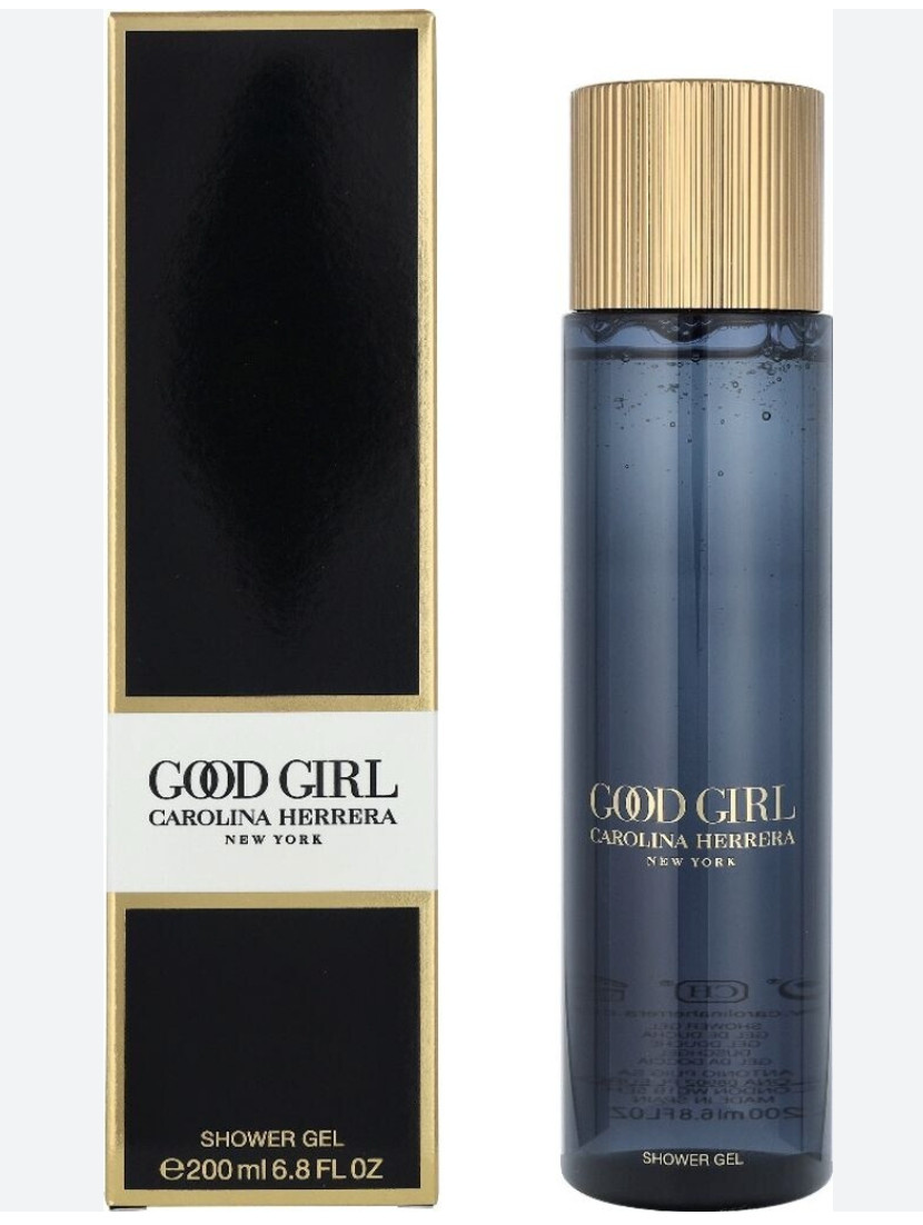 CAROLINA HERRERA GOOD GIRL 200ML SHOWER GEL NEW & SEALED - FREE POSTAGE