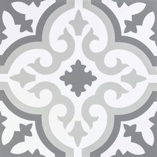 FT4600BX Roma Gray Peel and Stick Floor Tile