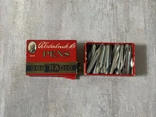 NOS R. Esterbrook Co 968 Radio Pen Nibs Box With NIBS Dip Pen Vintage