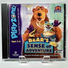 Playzone Bear in the Big Blue House Bear's Sense of Adventure PC CD Henson