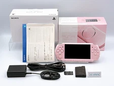 Sony PSP-3000 PSP 3000 Console Pink Complete in box Region Free w/4GB -Excellent
