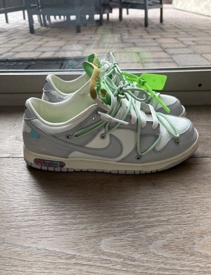 Nike x Off White Dunk low lot 7 of 50 size 10