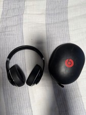 Beats Studio Headphones Black and Silver with Case
