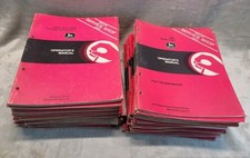 Vintage 1970-80s John Deere Service Operator Manual Dealer Tractor Huge Lot 60+