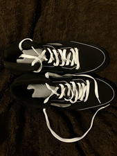 Nike Air Jordan High Top Sneaker Herren EU 45 Schwarz/Weiß Schnürung